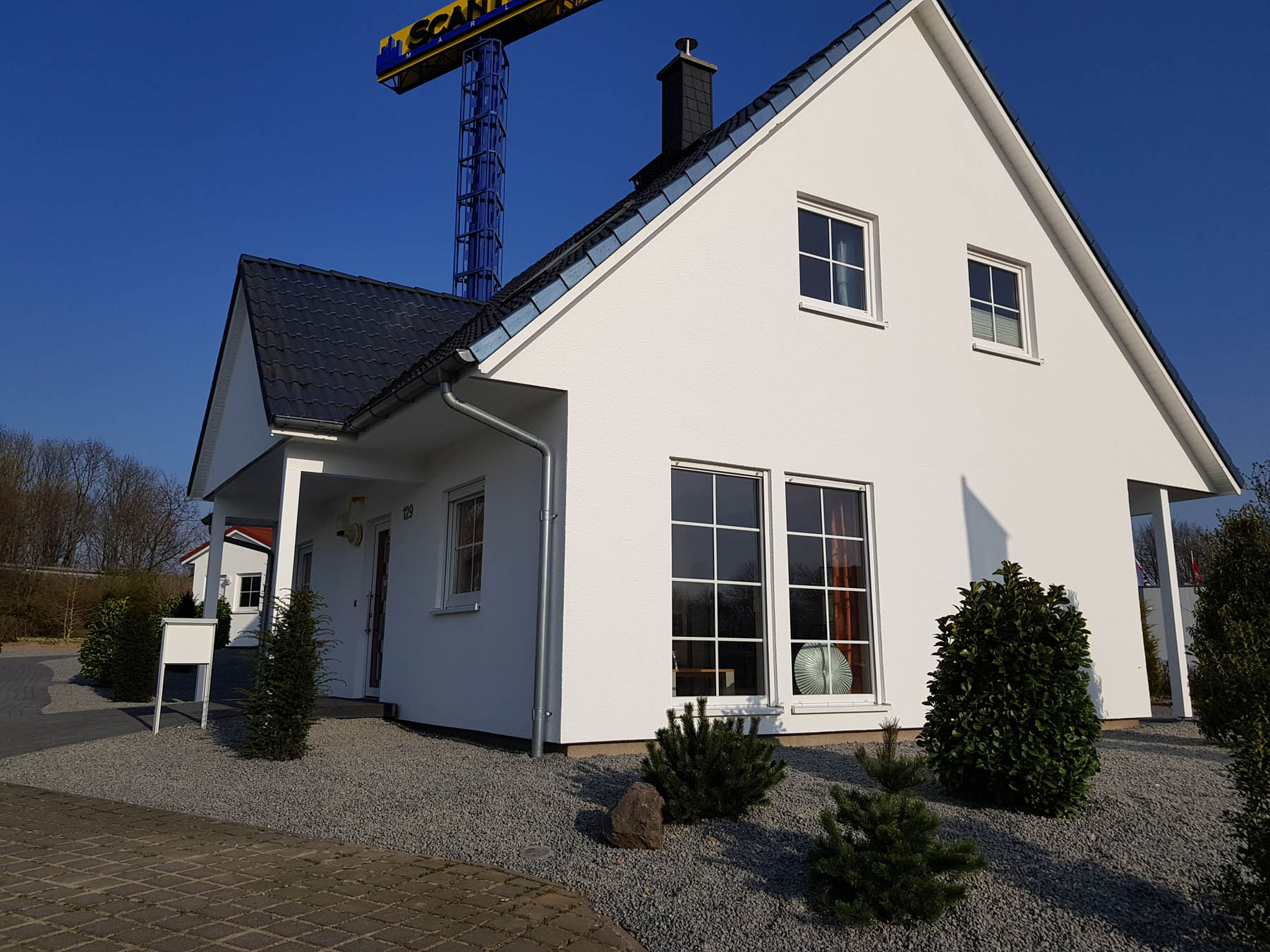 Fassadengestaltung, die zum Gebäude passt